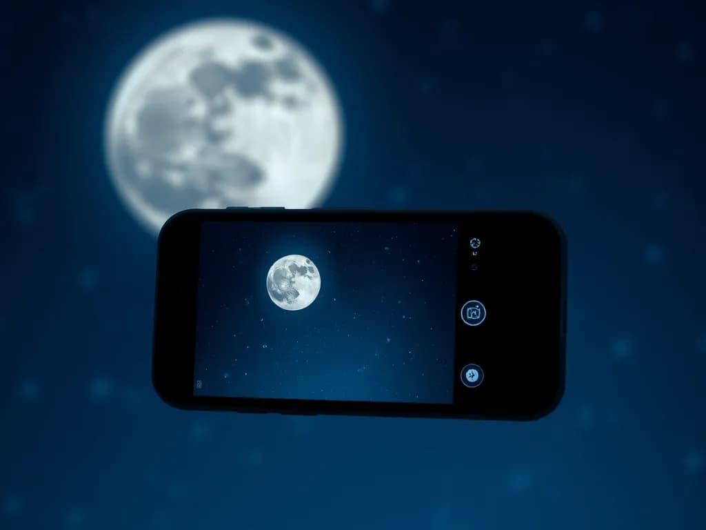 Jak zrobić zdjęcie Księżyca iPhonem – proste triki na idealne ujęcie